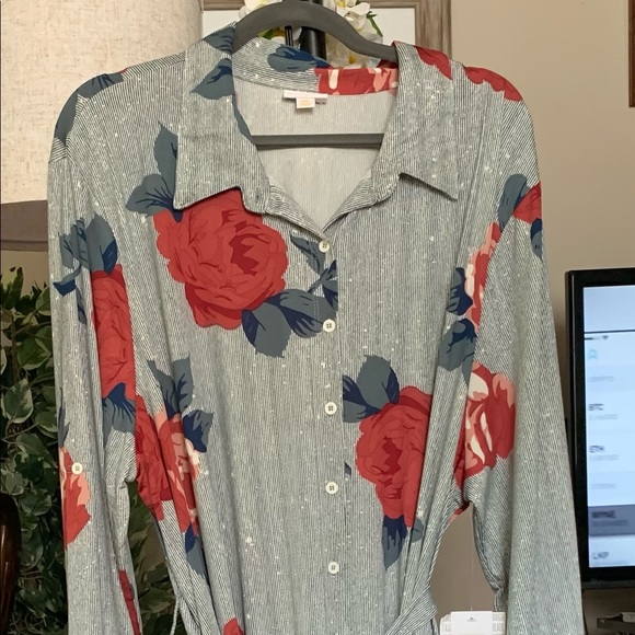 LulaRoe ELLIE DRESS 3X - Picture 5 of 11